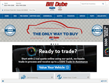 Tablet Screenshot of billdube.com